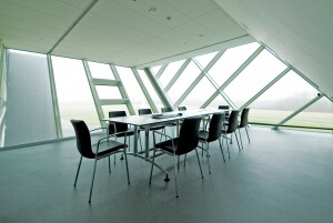 acoustic glass for office