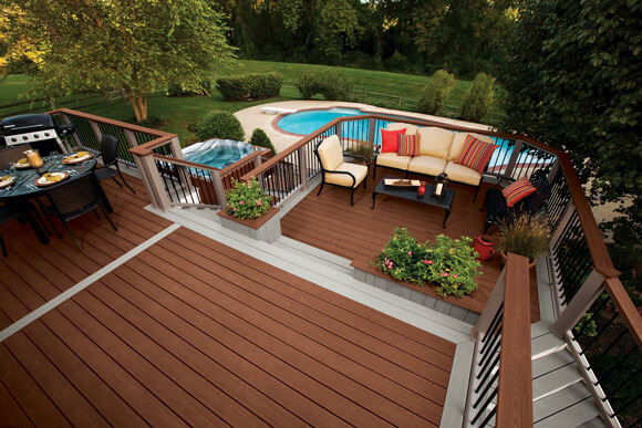 Create Outdoor Space with Wooden Deck