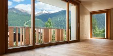 Aesthetics Use of Wooden Glass Doors